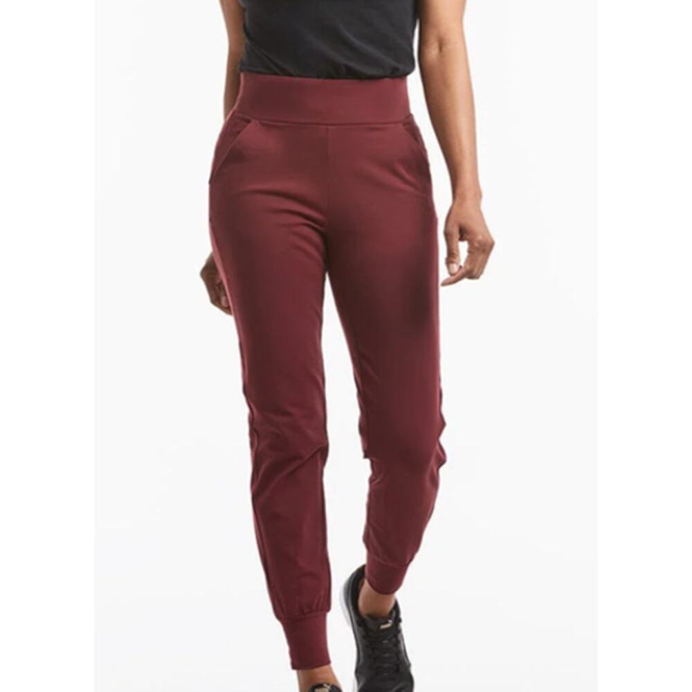 Public Rec All Day Jogger in Maroon Women's 28 x 28